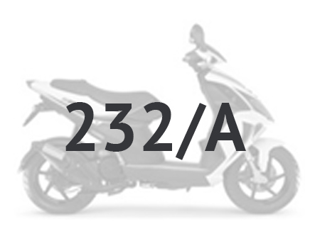 Pièces détachées Piaggio NRG Power DD 2007-2017 azuurbleu proteo 232/A