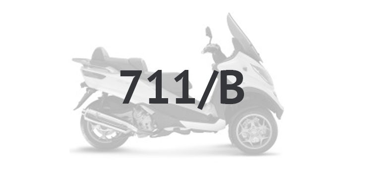 Pièces détachées Piaggio MP3 500 LT Business 2014-2016 gris 711/B