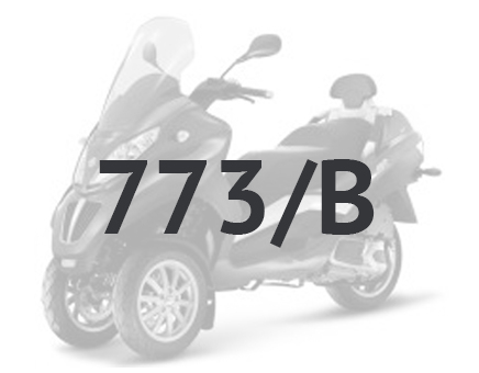 Pièces détachées Piaggio MP3 300 LT Sport 2009-2014 gris nevelwolk 773/B