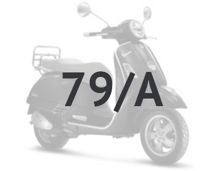 Vespa GTS 250 ie 2005-2009 (avec ABS) grafietnoir 79/A