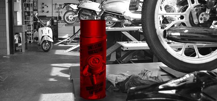 Spray d'aide au démarrage