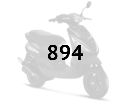 Pièces détachées Piaggio Zip 50 SP 2006-2013 rouge dragon 894