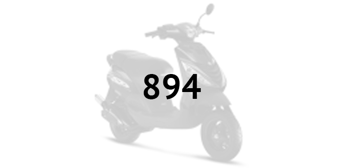 Pièces détachées Piaggio Zip 50 SP 2006-2013 rouge dragon 894