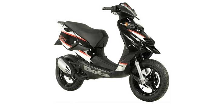 Pièces détachées Beta Ark-k AC noir 2008 2 temps