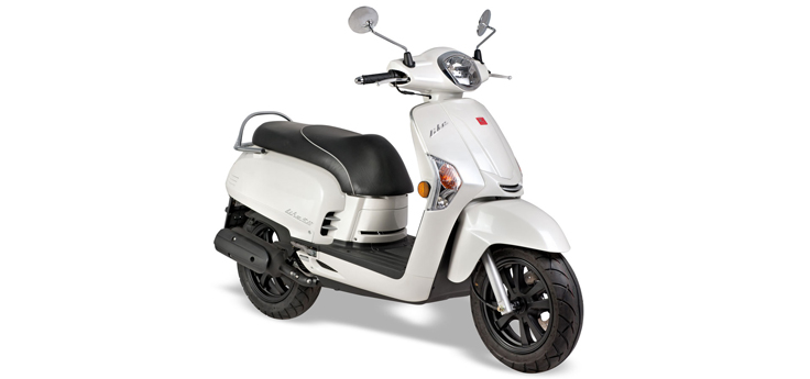Pièces détachées Kymco Like 4 temps diamond blanc