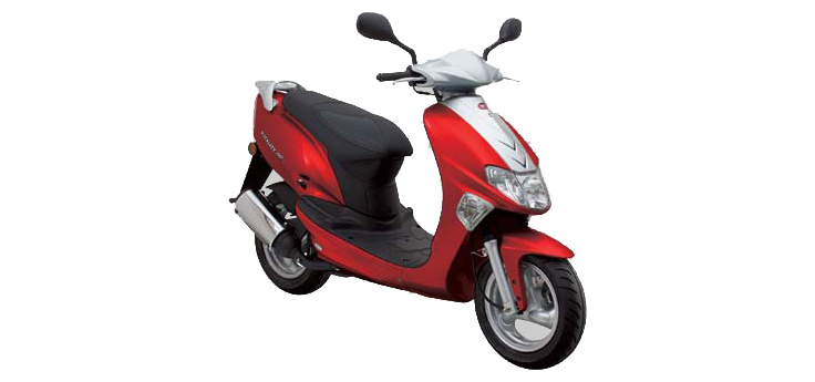 Pièces détachées Kymco Vitality 2 temps rouge