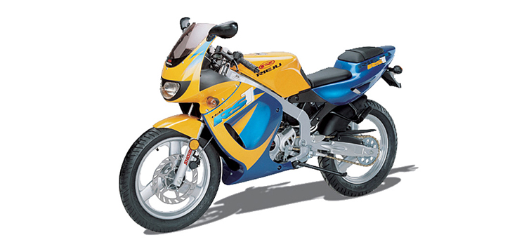 Pièces détachées Rieju Rs1 jaune- bleu 2001 2 temps