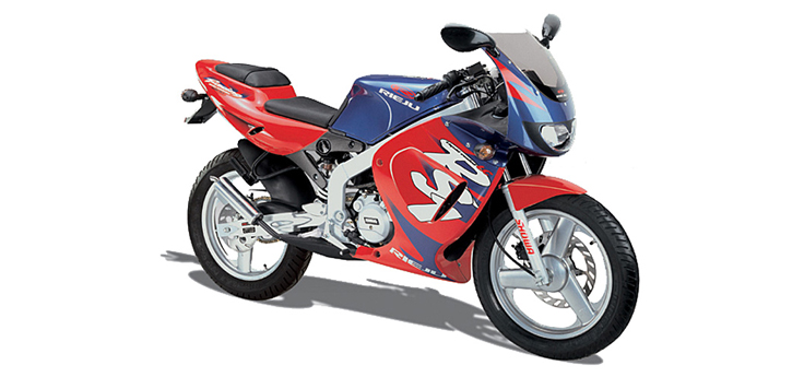 Pièces détachées Rieju RS1 rouge-bleu 2001 2 temps