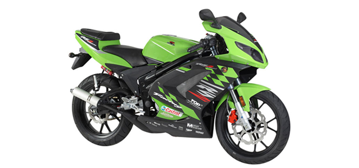 Pièces détachées Rieju Rs2 pro vert 2009 2 temps