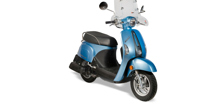 Pièces détachées Kymco New Sento 4 temps bleu