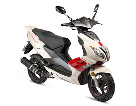 BTC F22 (12 pouces) rouge / blanc