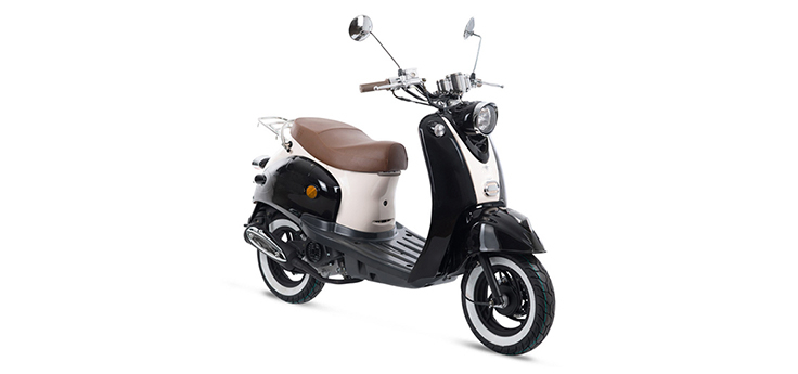 Pièces détachées Baotian Carino noir / crème