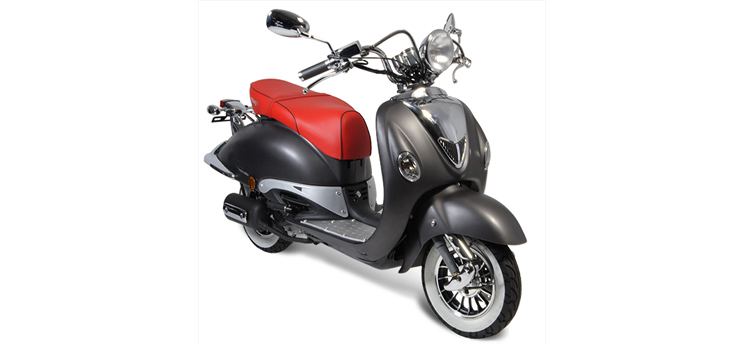 Pièces détachées China Retro Extra noir mat