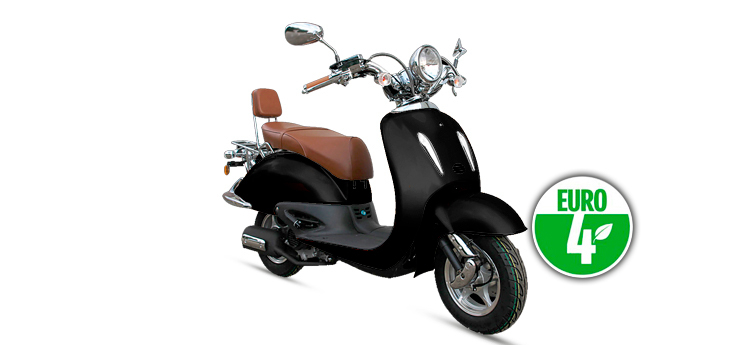 Pièces détachées Eagle-Wing Torino old noir mat Euro4