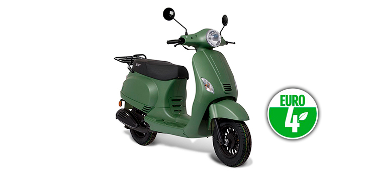 Pièces détachées Fosti Touring Euro4 vert mat