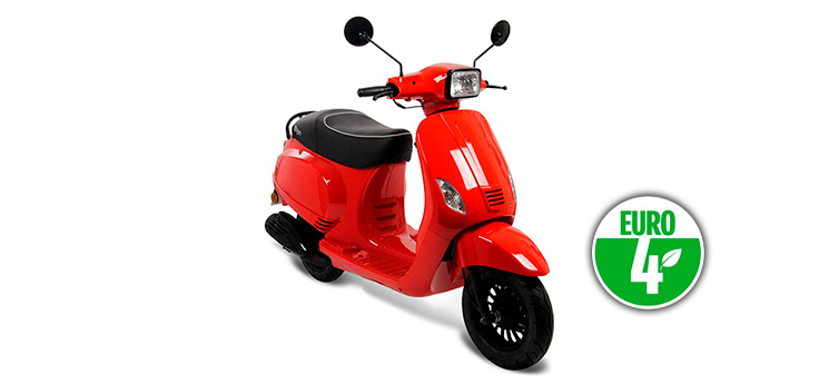 Pièces détachées Gerray Luna Euro4 rouge