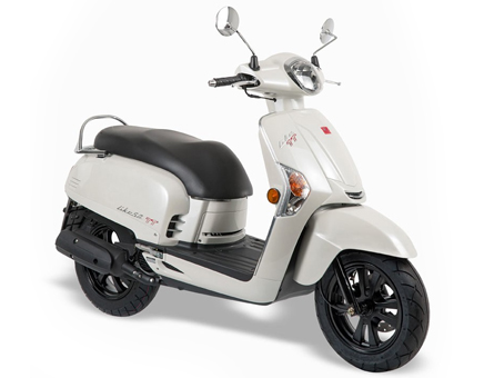 Pièces détachées Kymco Like TT 4 temps diamond blanc