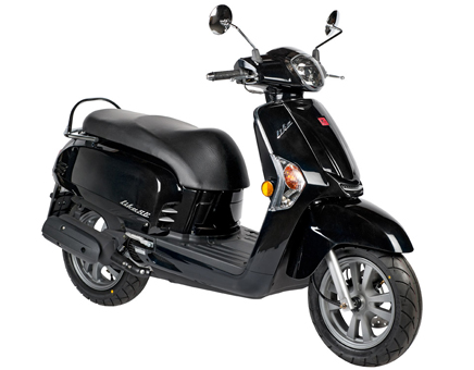 Pièces détachées Kymco Like 4 temps métallique noir