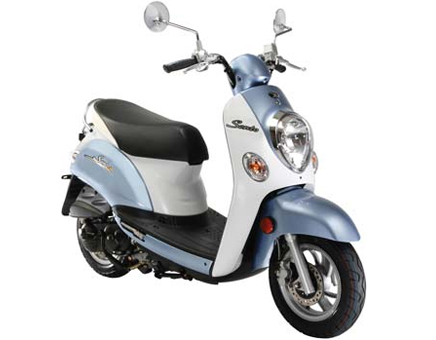 Pièces détachées Kymco Sento 4 temps bleu