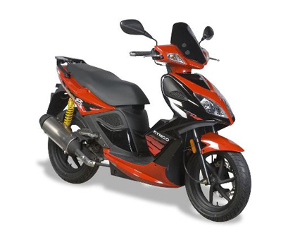 Pièces détachées Kymco Super8 4 temps (2007-2009) rouge noir