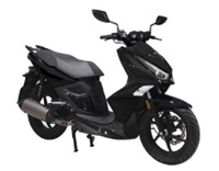 Kymco Super8 R E5 MAT ZWART
