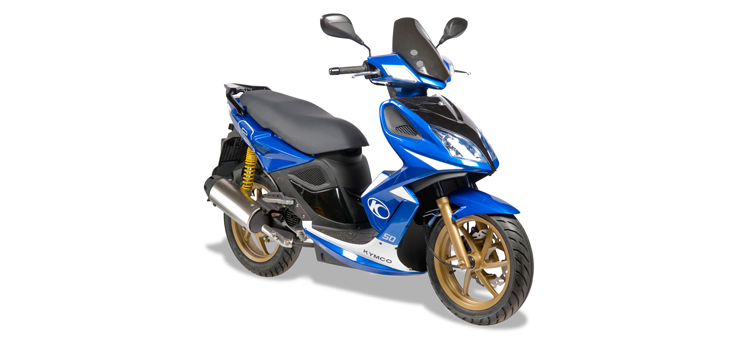 Pièces détachées Kymco Super8 4 temps 2009> bleu