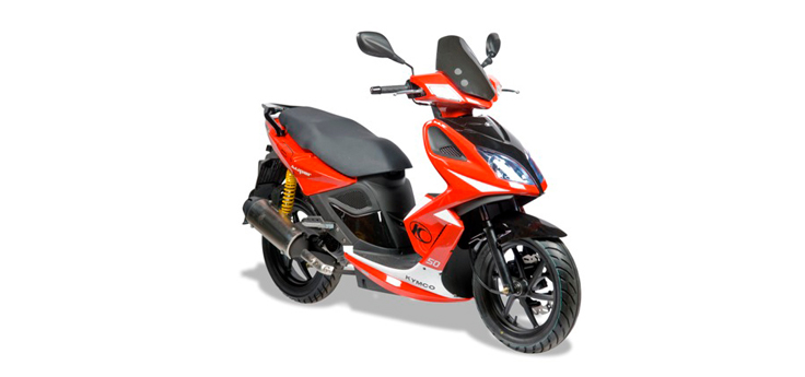 Pièces détachées Kymco Super8 4 temps 2009> rouge