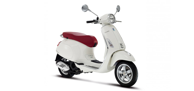 Pièces détachées Vespa Primavera 2 temps blanc fusion 544