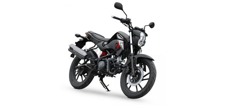 Pièces détachées Kymco K-Pipe 4 temps brillant noir