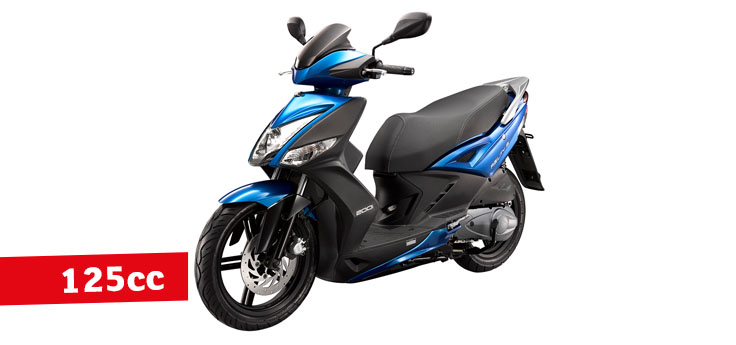 Pièces détachées Kymco AGILITY 16+ 4T 125  métallique bleu clair mat