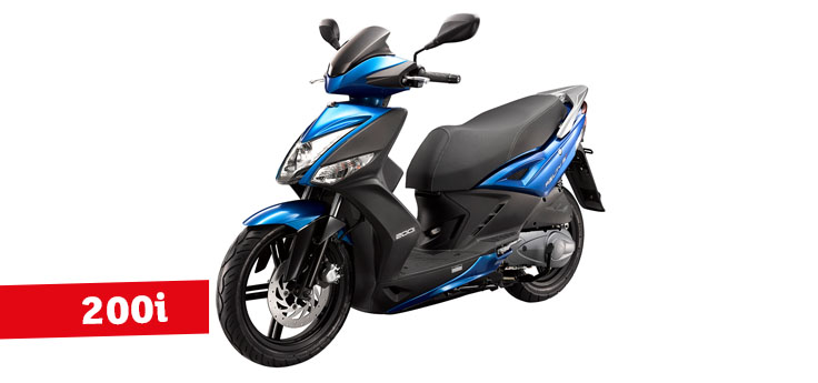 Pièces détachées Kymco Agility 16+ 200i  métallique bleu clair mat