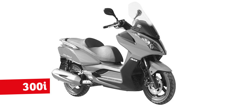 Pièces détachées Kymco Downtown 300i gris foncé