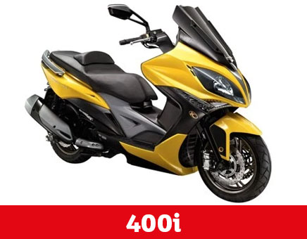 Pièces détachées Kymco Xciting 400i jaune