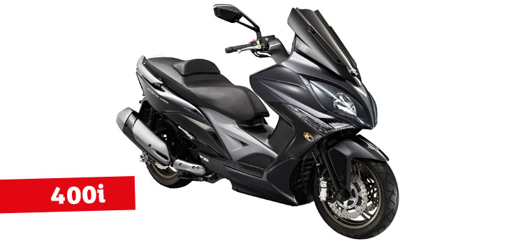 Pièces détachées Kymco Xciting 400i noir mat