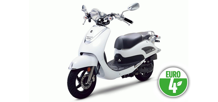 Pièces détachées Sym Allo Euro4 blanc (WH-8018P)