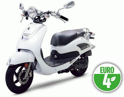 Pièces détachées Sym Allo Euro4 blanc (WH-8018P)
