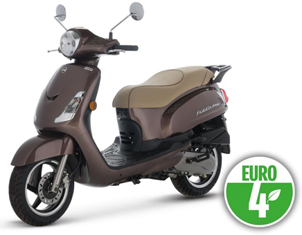 Pièces détachées Sym Fiddle II Euro4 (BR-497U) mat marron
