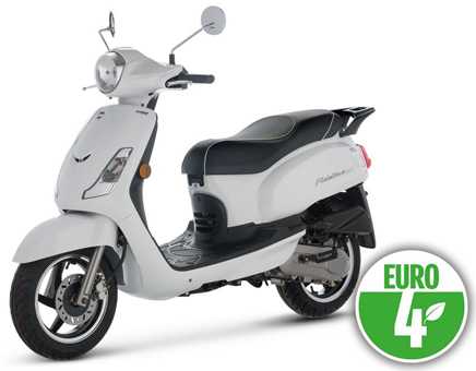 Pièces détachées Sym Fiddle II Euro4 (WH-006) blanc