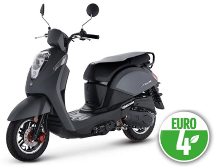 Pièces détachées Sym Mio 50i gris noir (GY-7450U BK-001C)