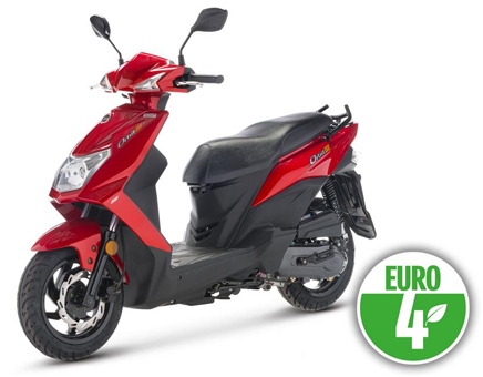 Pièces détachées Sym Orbit III rouge