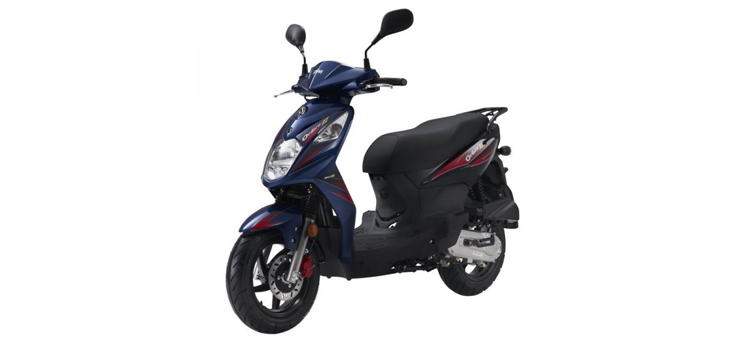 Pièces détachées Sym Orbit II (BK5560 BU289) noir bleu