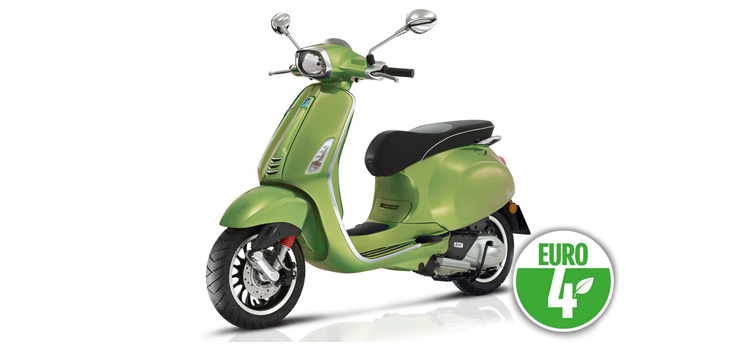 Pièces Vespa Sprint 4 temps 3V (Euro4 IGET injection) vert métallique 341/ A