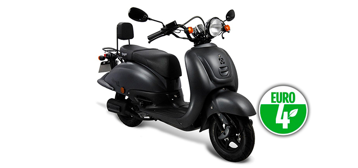 Pièces détachées AGM Retro noir edition anthracite mat Euro4