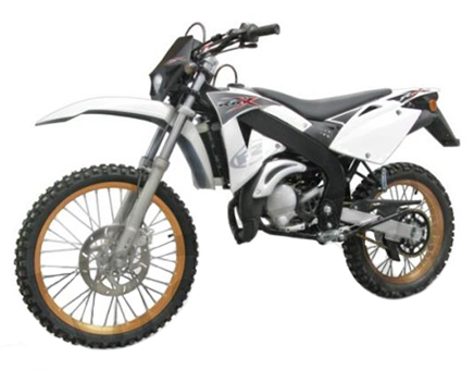 Pièces détachées Rieju RRX blanc 2009 2 temps