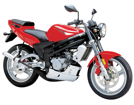 Pièces détachées Rieju Rs2 Naked rouge 2009 2 temps