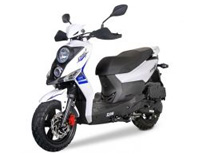 Sym Crox 50 E5 WHITE (WH-8018P)