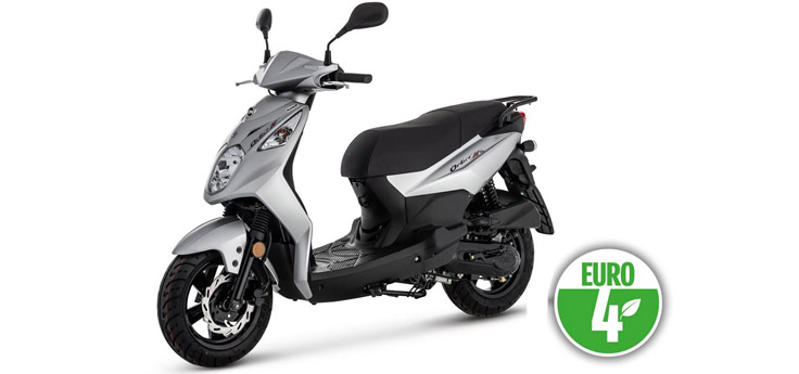 Pièces détachées Sym Orbit II Euro 4 argent mat