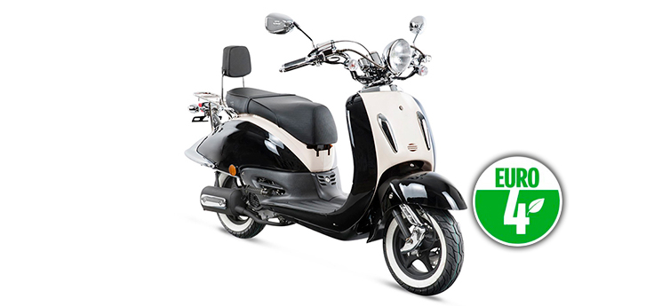 Pièces détachées Santini Firenze noir/ crème-blanc Euro4