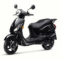 Sym Fiddle II Euro5 Black (BK-5560s)