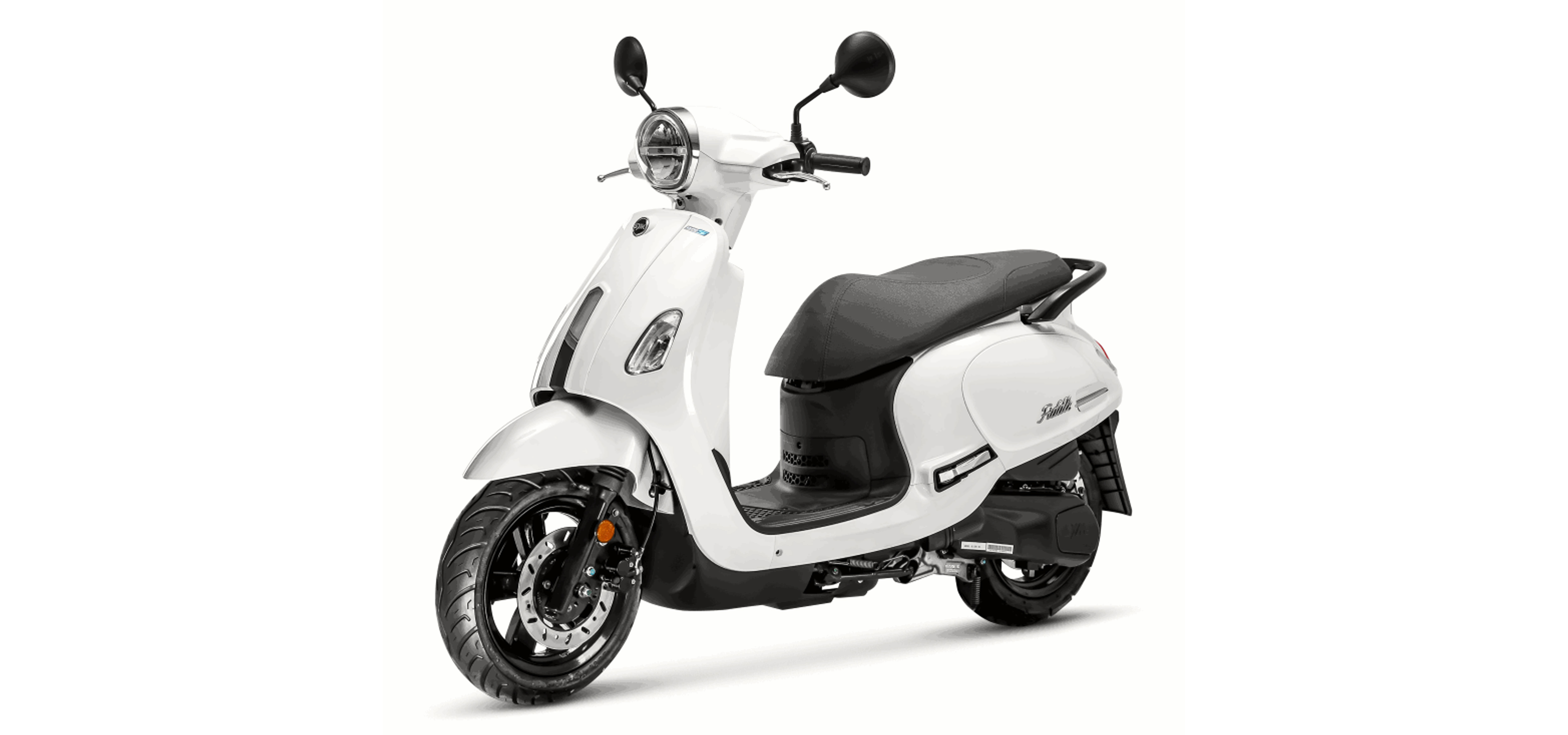 Sym E-Fiddle Icy White (WH8028P)